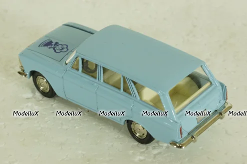 Москвич-426 А6, голубой, Фестиваль 1985г.,Тантал/Радон 1:43