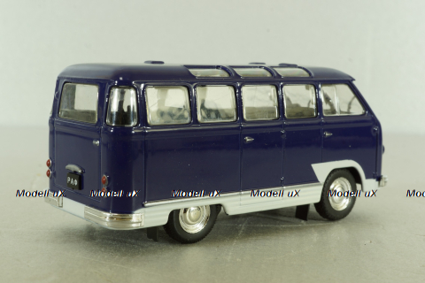 Раф-08 Спридитис 1960, синий, Автолегенды СССР №148, 1:43