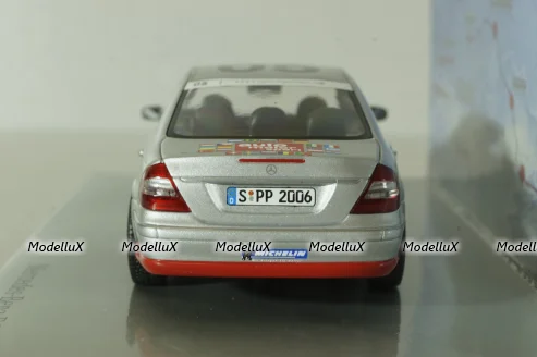 Mercedes E 320 CDI (W211) Rallye Paris-Peking Nr.05 2006, silver/grey, B66962261, Minichamps 1:43