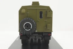 Урал-375, кунг, хаки, SSM1277, SSM 1:43