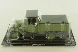 Амо-Ф-15 бортовой, зеленый, Автолегенды СССР Лушее №12, 1:43