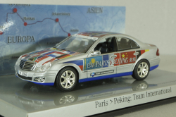 Mercedes E 320 CDI (W211) Rallye Paris-Peking Nr.01 2006, silver, B66962258, Minichamps 1:43