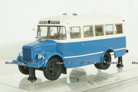 КАвЗ-651А, Сине-зеленый, 165110, DiP Models 1:43