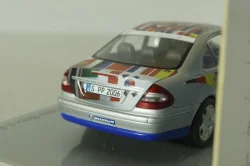 Mercedes E 320 CDI (W211) Rallye Paris-Peking Nr.01 2006, silver, B66962258, Minichamps 1:43
