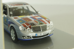 Mercedes E 320 CDI (W211) Rallye Paris-Peking Nr.01 2006, silver, B66962258, Minichamps 1:43