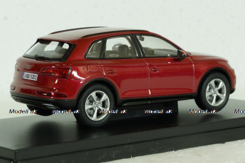 Audi Q5 2017, red, IScale 1:43