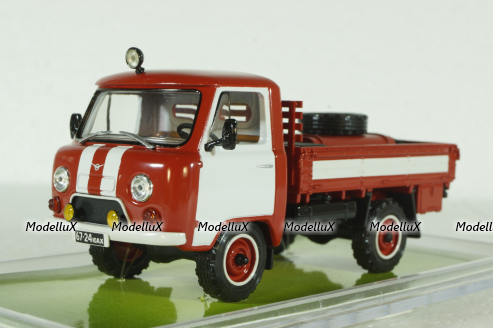 УАЗ-452ДЭ АТТП (автомобиль тушения торфяных пожаров), TruckTyr 1:43