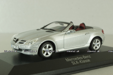 Mercedes SLK 350 (R171) 2004, silver, B66961971, Minichamps 1:43