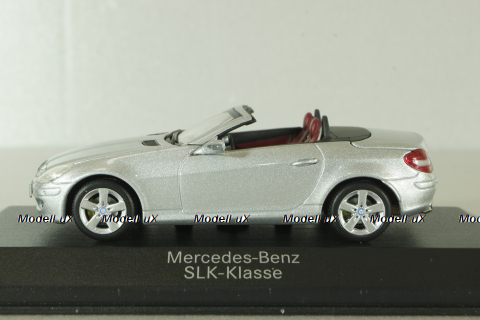 Mercedes SLK 350 (R171) 2004, silver, B66961971, Minichamps 1:43