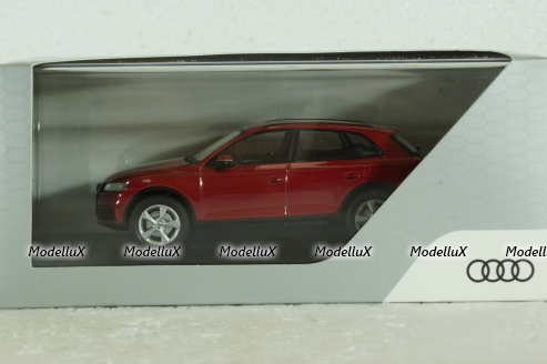 Audi Q5 2017, red, IScale 1:43