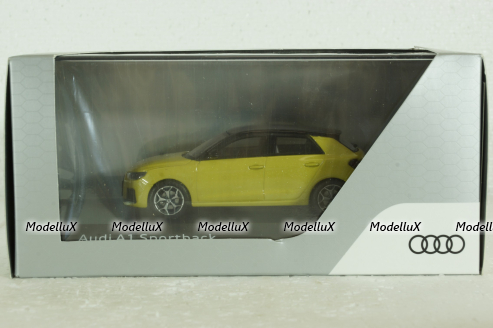 Audi A1 Sportback, yellow, 501.18.010.32, I-Scale 1:43 Уценка!