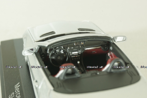 Mercedes SLK 350 (R171) 2004, silver, B66961971, Minichamps 1:43