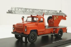 Газ-52 АЛ-18, пожарная автолестница, SSM1496, SSM 1:43