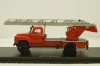 Газ-52 АЛ-18, пожарная автолестница, SSM1496, SSM 1:43