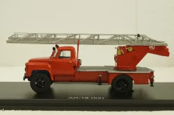 Газ-52 АЛ-18, пожарная автолестница, SSM1496, SSM 1:43