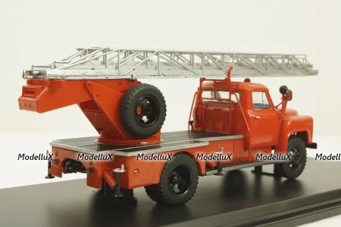 Газ-52 АЛ-18, пожарная автолестница, SSM1496, SSM 1:43