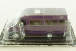 ГАЗ-3221 Газель 2012,  фиолетовый, AL194, Автолегенды №194, 1:43