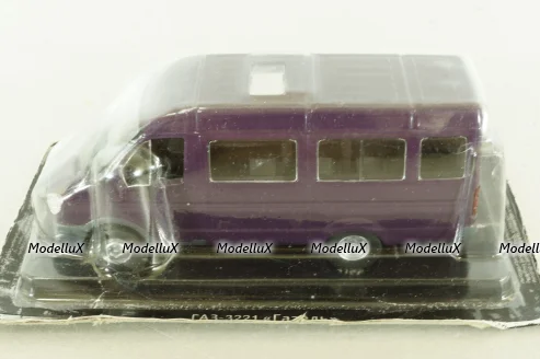ГАЗ-3221 Газель 2012,  фиолетовый, AL194, Автолегенды №194, 1:43