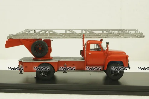 Газ-52 АЛ-18, пожарная автолестница, SSM1496, SSM 1:43