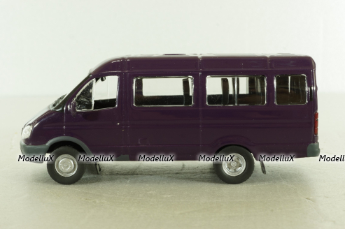 ГАЗ-3221 Газель 2012,  фиолетовый, AL194, Автолегенды №194, 1:43