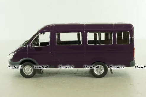 ГАЗ-3221 Газель 2012,  фиолетовый, AL194, Автолегенды №194, 1:43