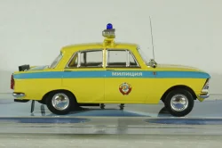 Москвич-408 Милиция, ГАИ 1970г., TruckTyr 1:43