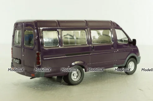 ГАЗ-3221 Газель 2012,  фиолетовый, AL194, Автолегенды №194, 1:43