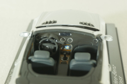 Mercedes SL 500 cabriolet (R230) 2001, silver, B66961924, Minichamps 1:43