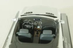Mercedes SL 500 cabriolet (R230) 2001, silver, B66961924, Minichamps 1:43