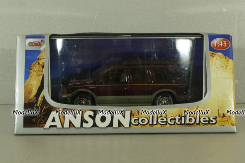 Ford Excursion, red, 80805, Anson 1:43