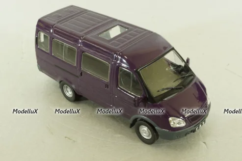 ГАЗ-3221 Газель 2012,  фиолетовый, AL194, Автолегенды №194, 1:43