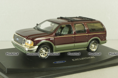 Ford Excursion, red, 80805, Anson 1:43