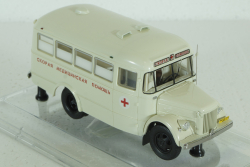 ПАЗ-651А "Скорая Медицинская Помощь" 1957, 165104, DiP Models 1:43