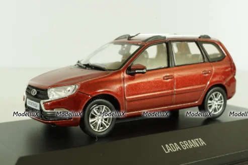 Ваз-2194, Lada Granta 2 SW 2018, red, Автолегенды №24, Deagostini 1:43