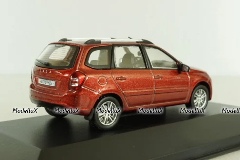 Ваз-2194, Lada Granta 2 SW 2018, red, Автолегенды №24, Deagostini 1:43