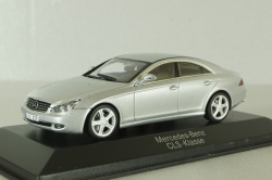 Mercedes CLS 500 (C219) 2004, silver, B66961989, Minichamps 1:43 Уценка!