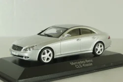 Mercedes CLS 500 (C219) 2004, silver, B66961989, Minichamps 1:43 Уценка!