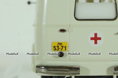 ПАЗ-651А "Скорая Медицинская Помощь" 1957, 165104, DiP Models 1:43