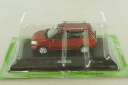 Ваз-2194, Lada Granta 2 SW 2018, red, Автолегенды №24, Deagostini 1:43
