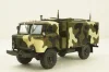 Газ-66 КШМ Р-142Н, Легендарные Грузовики СССР №91, 1:43