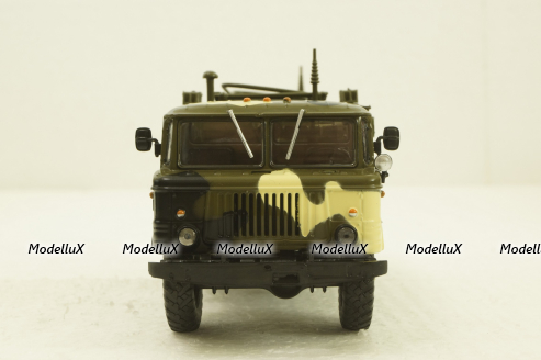Газ-66 КШМ Р-142Н, Легендарные Грузовики СССР №91, 1:43