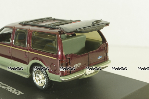 Ford Excursion, red, 80805, Anson 1:43