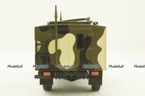 Газ-66 КШМ Р-142Н, Легендарные Грузовики СССР №91, 1:43