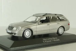 Mercedes E 320 T-Modell (S211) 2003, silver, B66961963, Minichamps 1:43