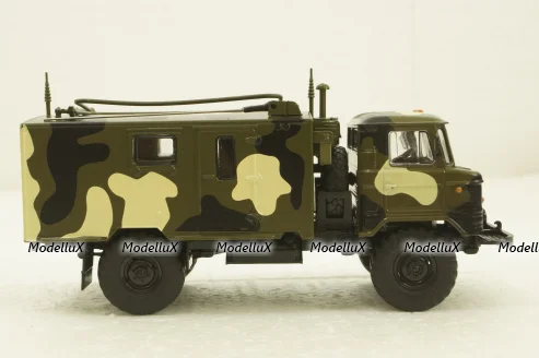Газ-66 КШМ Р-142Н, Легендарные Грузовики СССР №91, 1:43