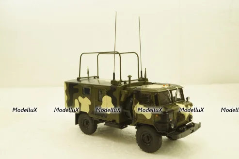 Газ-66 КШМ Р-142Н, Легендарные Грузовики СССР №91, 1:43