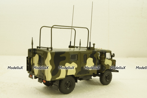 Газ-66 КШМ Р-142Н, Легендарные Грузовики СССР №91, 1:43