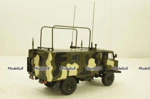 Газ-66 КШМ Р-142Н, Легендарные Грузовики СССР №91, 1:43