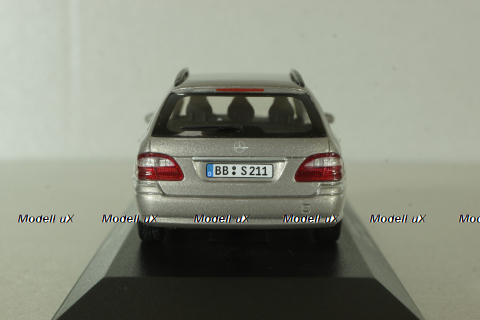 Mercedes E 320 T-Modell (S211) 2003, silver, B66961963, Minichamps 1:43