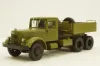 ЯАЗ-210Г, хаки, Легендарные Грузовики СССР №40, Modimio 1:43 С Журналом!